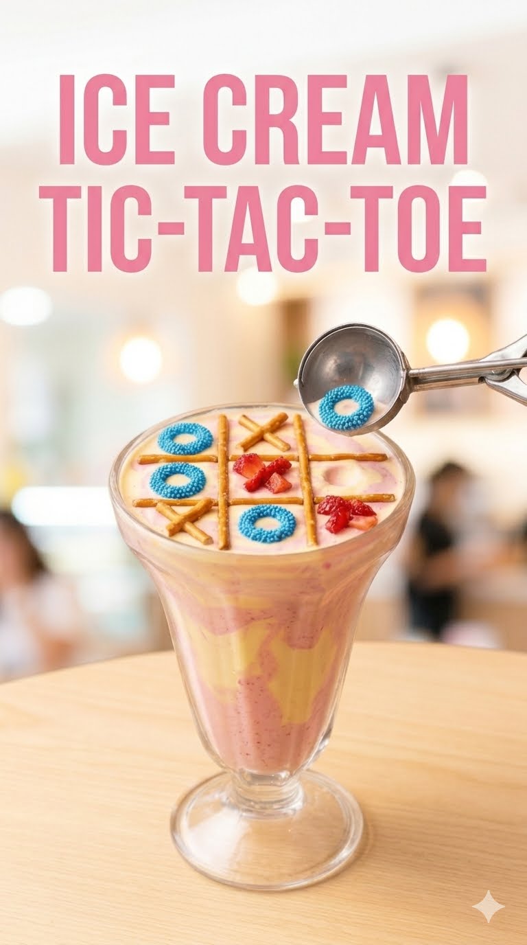 Ice Cream Tic-Tac-Toe